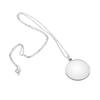 5X Magnifier Monocle Lens Necklace Magnifying Glass Loupe (Gold)