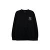 MLB New York Yankees Sweatshirts Unisex Black Crew Neck Moderate Regular 3AMTB0431-50BKS