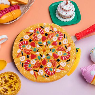 Juguete de Juego de Imitación Juguete de Pizza Falsa Juguete de Comida de Cocina Cortable para