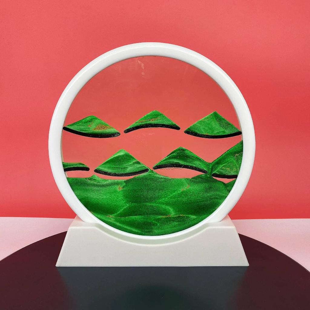 3D Quicksand Painting Ornament - Small Hill Home Decor & Stress Relief Gift