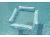 New Arrival Adult Inflatable PVC Water Lounger - Striped Mesh Floating Hammock