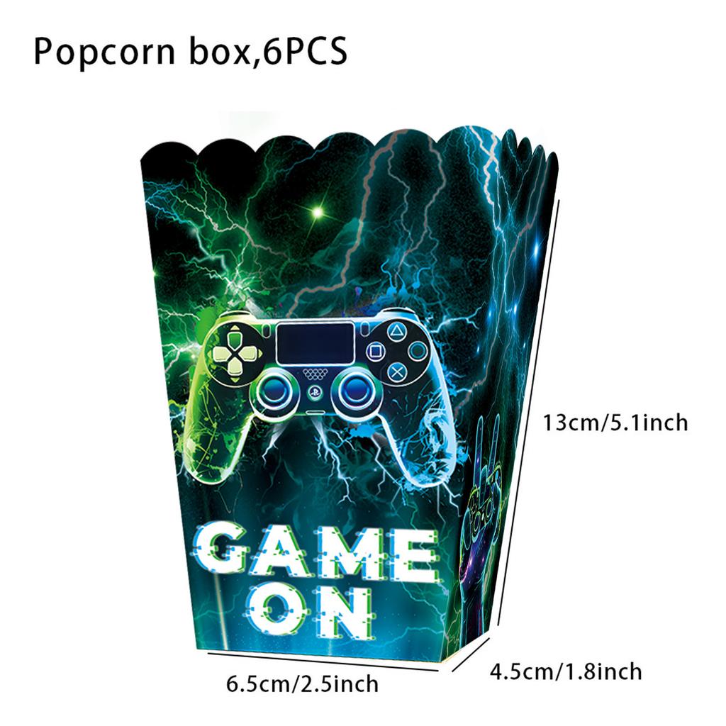 Customized Game-Themed Party Supplies, Birthday Party Decorations, Arrangements, Props, Paper Plates, Paper Cups, Tablecloths, Paper Towels, Banners