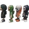 4 Styles Figurine Squelette Cool Poupée Squelette d'Halloween Ornement, Modèle Décoration Squelette Halloween Accessoire Halloween