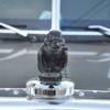 ZIAERKOR Angry Rubber Duck Food Ornament for Cute Car Decoration