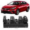 Window Power Switch, Window Master Switch 93571M6100 18 Pins Sensitive Flexible Glass Switch for Kia Forte 2019 To 2021