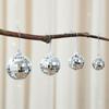Colorful Christmas Mirror Disco Balls Set Xmas Tree Pendent  Wedding Party Decoration