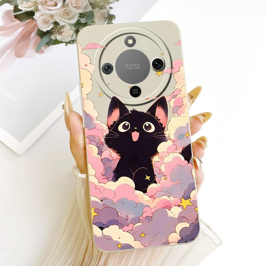 For Honor X9d Case Magic8 Lite Cute Fashion Cartoon Cover Soft TPU Phone Case For Honor Magic 8 Lite X 70 HonorX9d HonorX70 Bags
