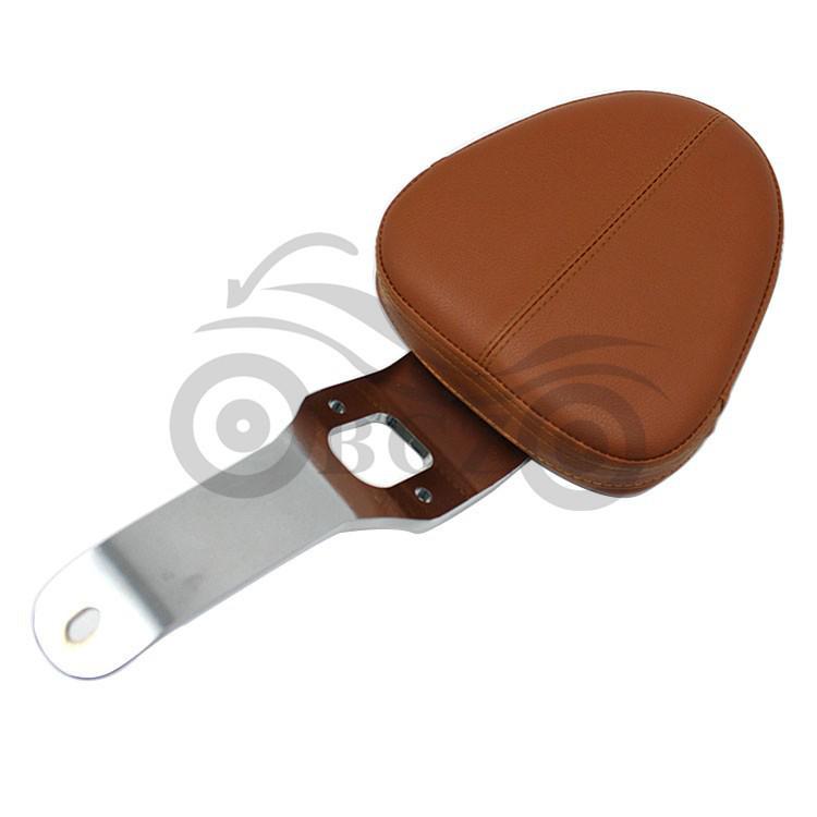 Indian Scout Light Cavalry Modified Driver & Passenger Backrest Seat Cushion Driver Backrest Model 1 коричневый