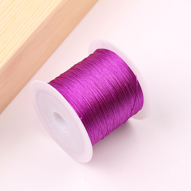 Boting Feines Nylon Eisseide Quastenfaden für Handgemachte Stickerei