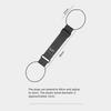 1/2Pcs Versatile Luggage Elastic Strap Reusable Adjustable Luggage Connector Straps Portable Travel Suitcase Fixed Strap