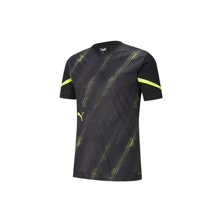 PUMA Individual Cup Short Sleeve T-Shirt Black Men s 657209-40 S