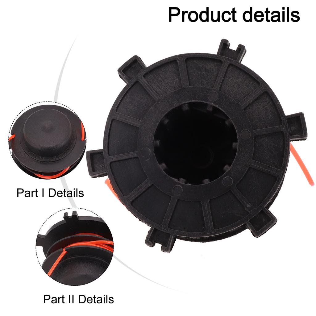 High Quality Garden Home Park Line Spool Easy To Install Exquisite Highly Match Long Service Life Nylon+plastic