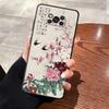 Retro Butterfly Funda Phone Cover Case for Xiaomi Poco F8 C61 M5 C71 C50 F1 C75 X3 X4 X5 X7 Pro F3 M3 M4 M7
