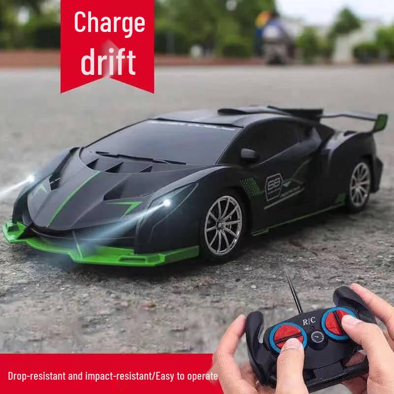 Pink Princess Rechargeable Remote Control Drifting Sports Car - Luxury Toy Gift for Girls