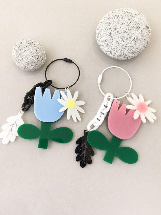 

SATTCHI NATURE BAG CHARM blue