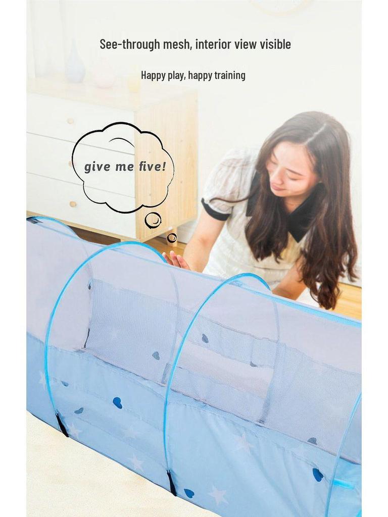 Sunshine Rainbow Children's Crawling Tunnel - Sensory Integration Training Tent for Infants and Toddlers