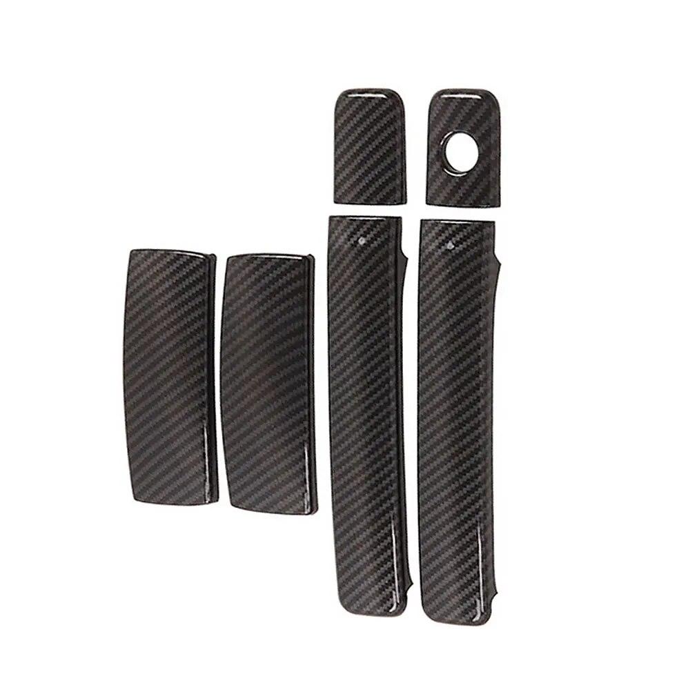 ABS Kohlefaser Auto Türgriff Abdeckung Zierleiste für Hyundai Grand STAREX H1