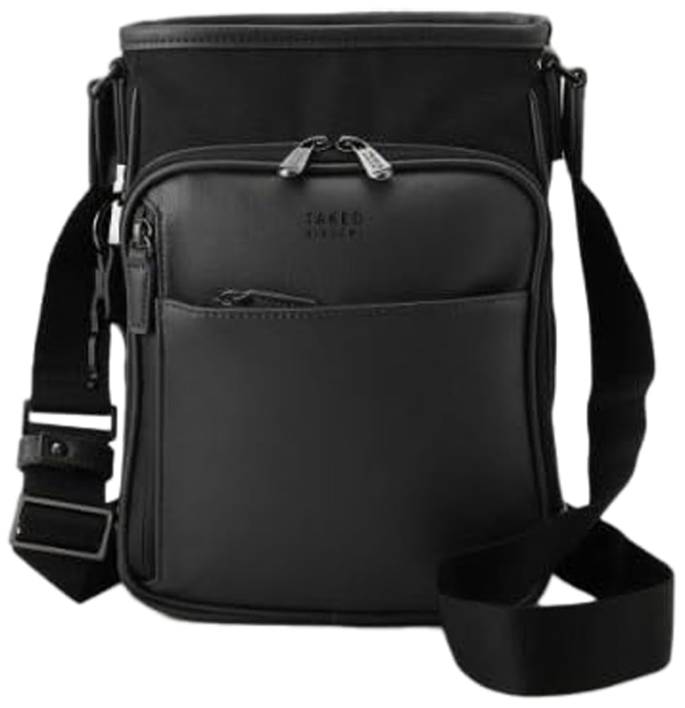 

Takeo Kikuchi CORDLEY® Smart Shoulder Bag (Water-Repellent) 07004340, Men s, Charcoal Gray (014) 00