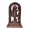 Metal Lord Ram Lalla Idol with Arch Stand, Decorative Ram Mandir Murti , Hindu God Shri Ram Statue for Home Temple, Pooja Room & Gift