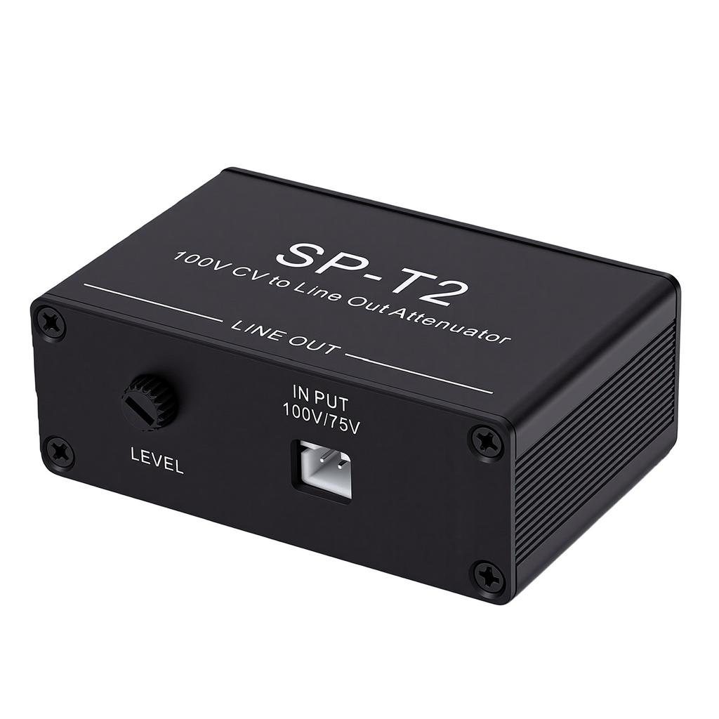 Audio Attenuator HiFi Speaker Level to AV Line Output Converter 20Hz 20KHz Common Ground Isolator for Subwoofer Power