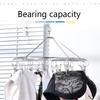 8-40clip Steel Windproof Clothespin Laundry Hanger Clothesline Sock Towel Bra Drying Rack Clothes Peg Hook Airer Dryer