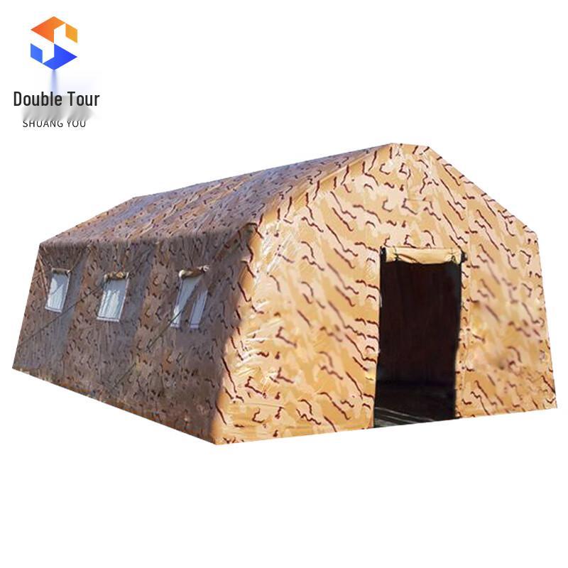 Desert Camouflage Inflatable Military Tent