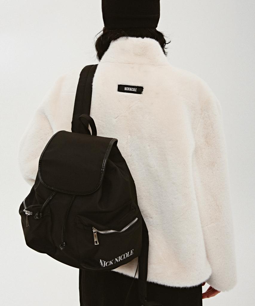 Nick&Nicole Nicole Two Pocket Rucksack_Black