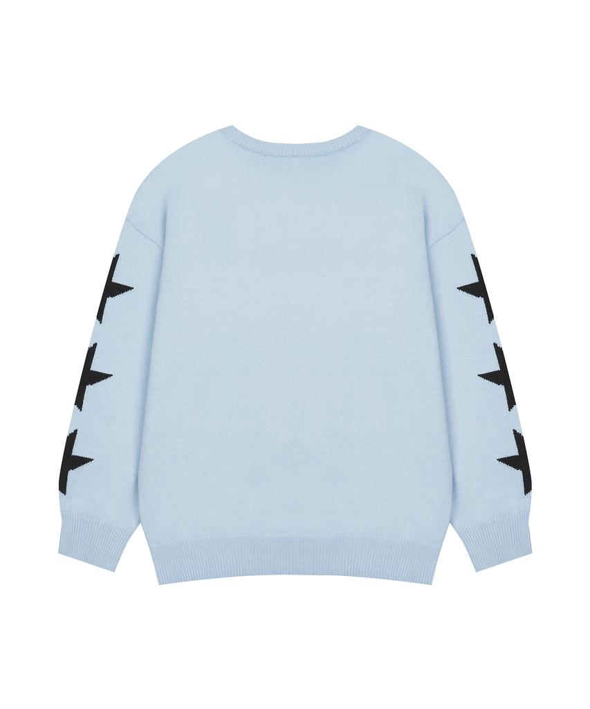 LUVISTRUE Xm Lets Go Skiing Knit(Sky Blue)