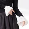 Double Layer Lace Fake Cuffs Flower False Cuff Sleeve Elastic Sleeve Cuffs  Women's Daily Wear