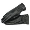 Women'S Autumn And Winter Leather Gloves Sheepskin Fashion Velvet Thick Warm Touch Screen Riding Cycling Windproof Driving Gloves