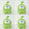 Adorable 8" Cut The Rope Candy Monster Om Nom Plush Toy Soft Doll Gift Figure