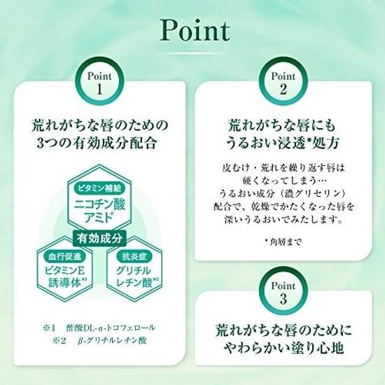 Medicinal Product Mentholatum Lip Repair One Mint Menthol Fragrance 2.3g (Roughness Intensive Niacinamide Vitamin E Derivative)