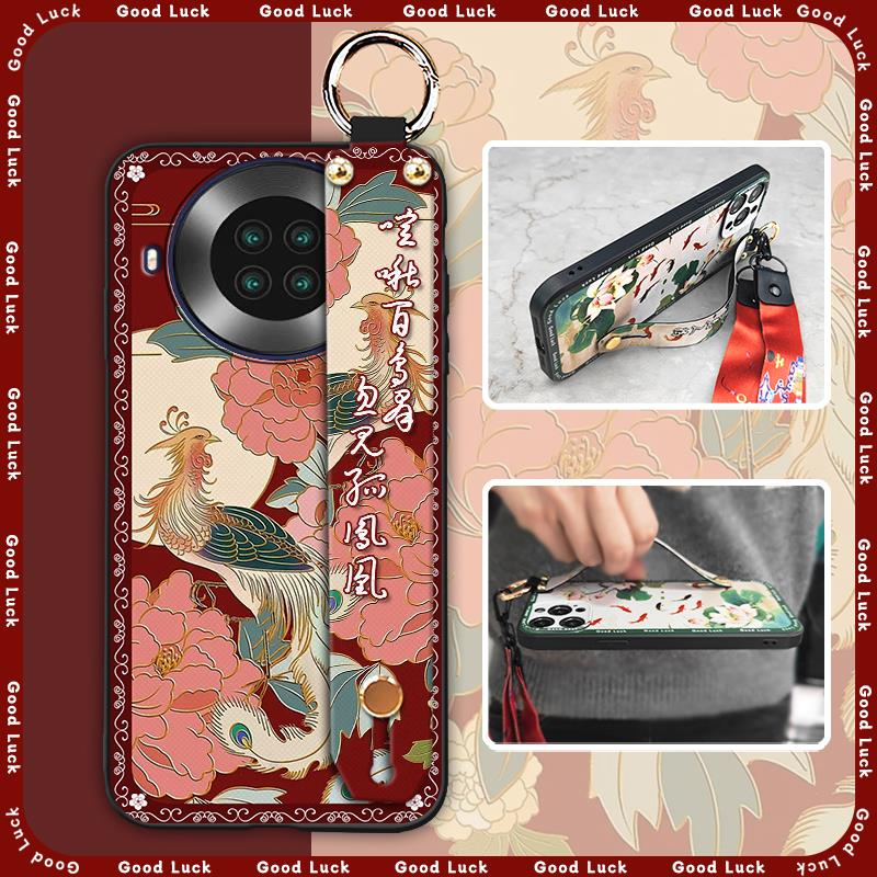 Für Mama Handschlaufe Handyhülle Für Cubot Note20 Schutz Staubdicht Rückseite Abdeckung Ring Ältere Dame Ständer Stoßfest