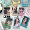 MINKYS Kawaii Ins Hot 50pcs Kpop Sleeves 3 Inch Toploader Card Bag Photocard Sleeves Idol Photo Cards Protective Storage Bag