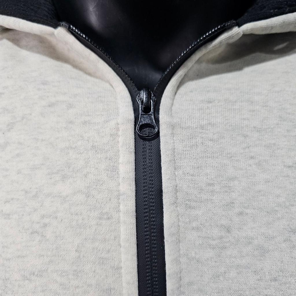 Fleece-lined Hooded Men's Tracksuits, Zipper Drawstring Women's Sports Suit, Solid Color Sporty Two-piece Set