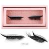 1 Pair Of Colored Eyeshadow False Eyelashes, Holiday Exaggerated Thick Curled Simulated Eyelashes
