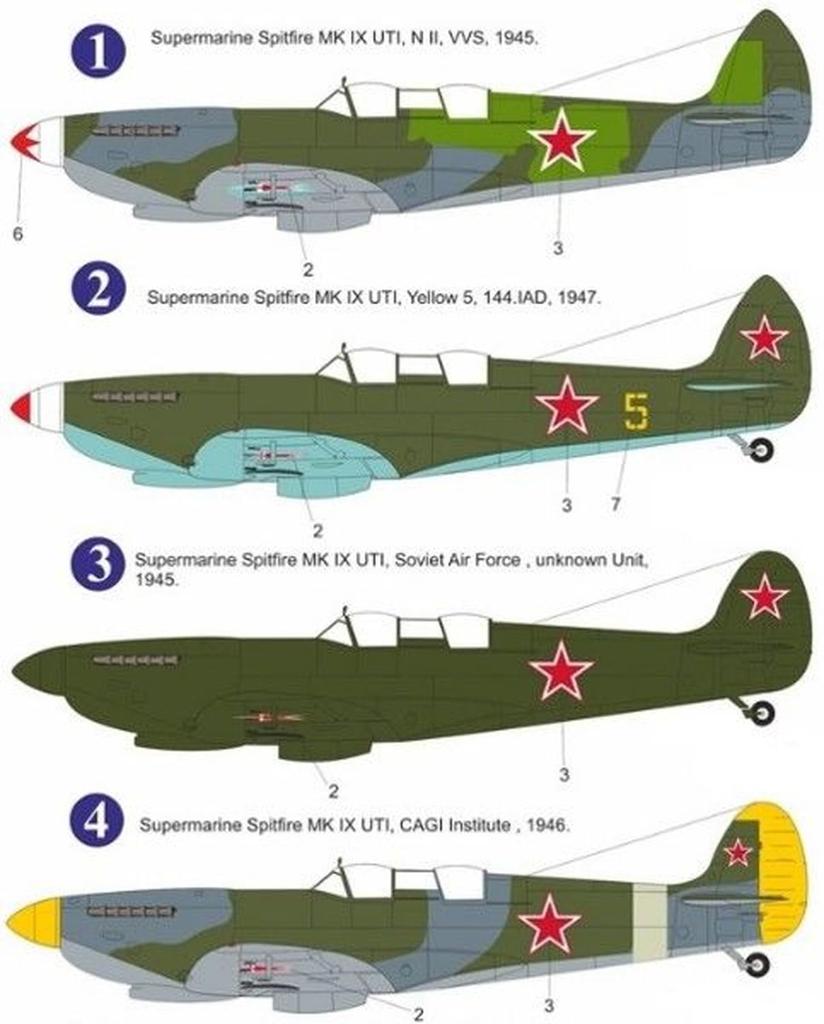 AZ Models Supermarine Spitfire UTI Premium Edition Plastic Model Kit AZMP7205 1/72 Mk.IX