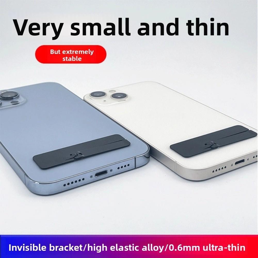 Ultra-thin Portable Phone Stand Adhesive Phone Mount Creative Phone Holder  Working