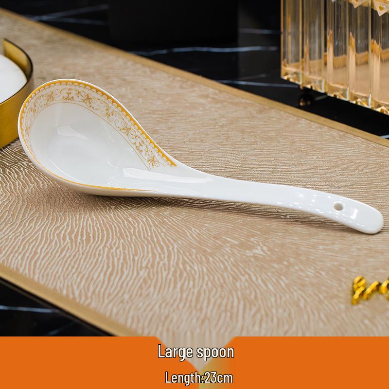 Sun Island Goldrand Bone China Tiefer Teller: Suppen-, Abendessen-, Reis- und Dessertteller - Elegantes Keramikgeschirr.