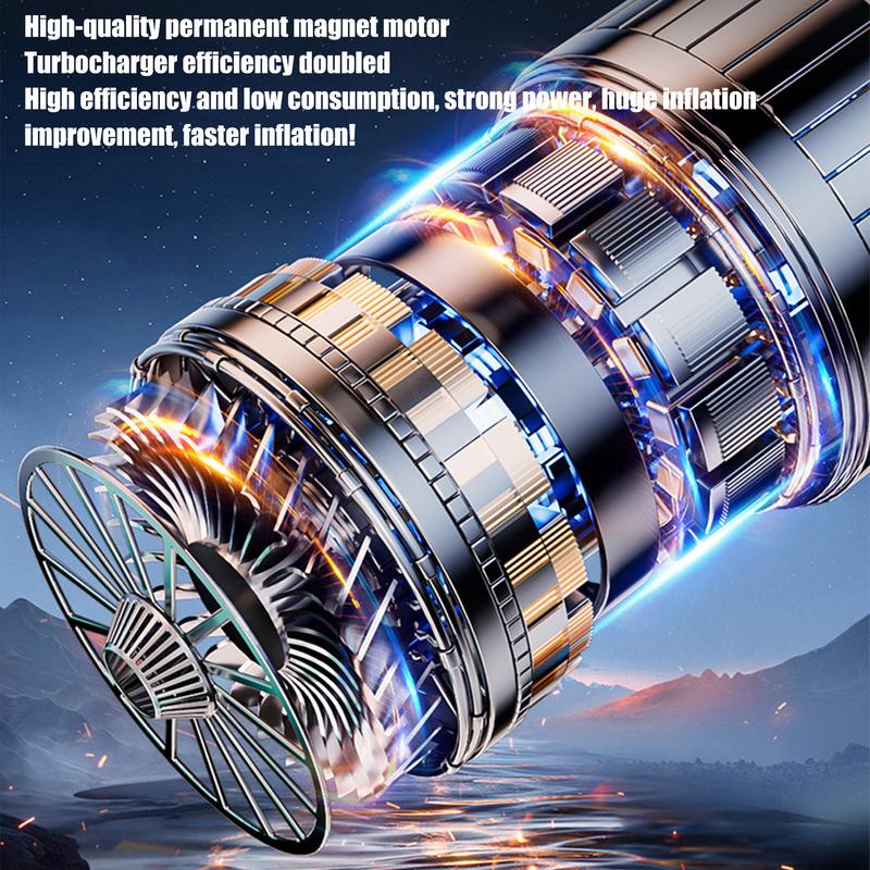 Fast Cordless Air Pump For Car Tires Cordless Cycle Air Pump Portable Inflation Pump For Cars Tires Fast Inflation Pump For Car