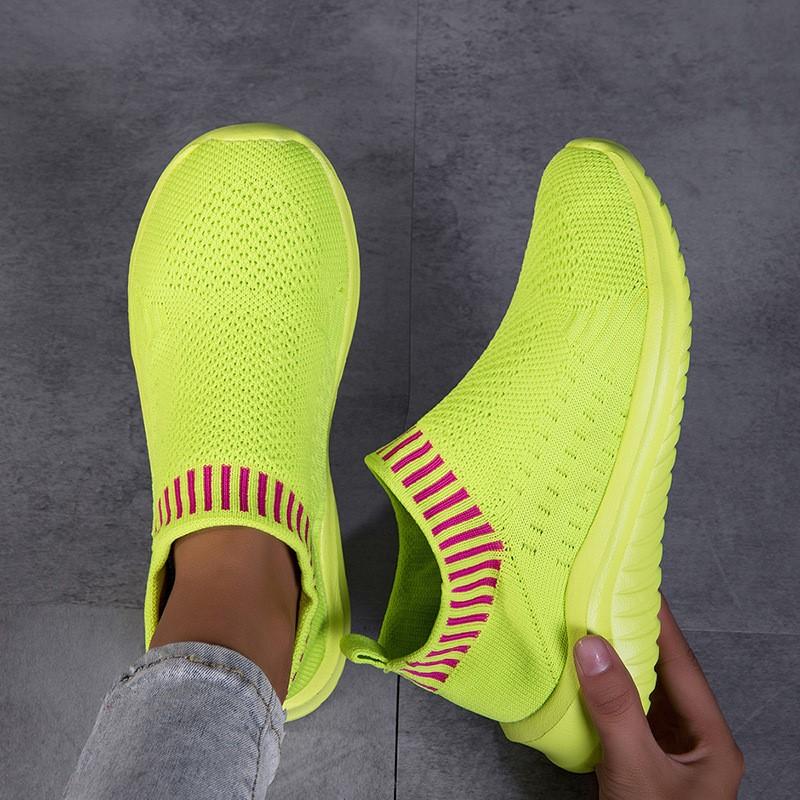 Mode Sneaker Damenschuhe Socken Slip On Damen Sneaker Angebote Trainer Damen Sportschuhe Chunky Schuhe für Frau Schuhwerk