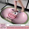 3D Diatom Mud Bathroom Mat - Absorbent, Quick-Drying, Washable, Printed Floor Mat for Bathroom Doors