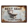 Wall Art Iron Metal Tin Sign Farmhouse Decor Housewarming Gift Funny Home Cafe