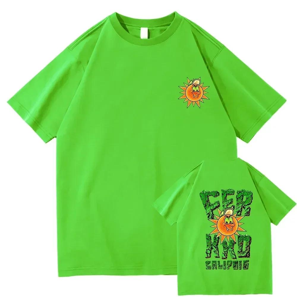 Classic FerxxoCalipsis Tour 2024 T Shirts Feid MenWomen Clothing Hip Hop Tops Vintage Unisex Streetwear Cotton Graphic T-Shirts