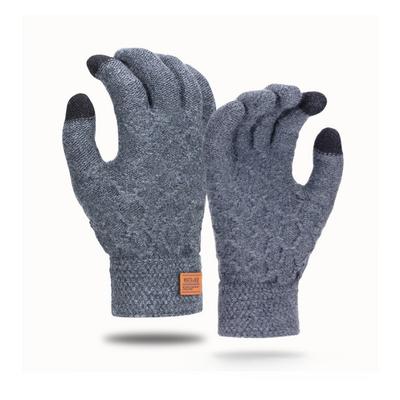 Winter Touchscreen-Handschuhe Warme Thermogefütterte Strickhandschuhe Elastischer Bund Winter-SMS-Handschuhe Halloween-Accessoires