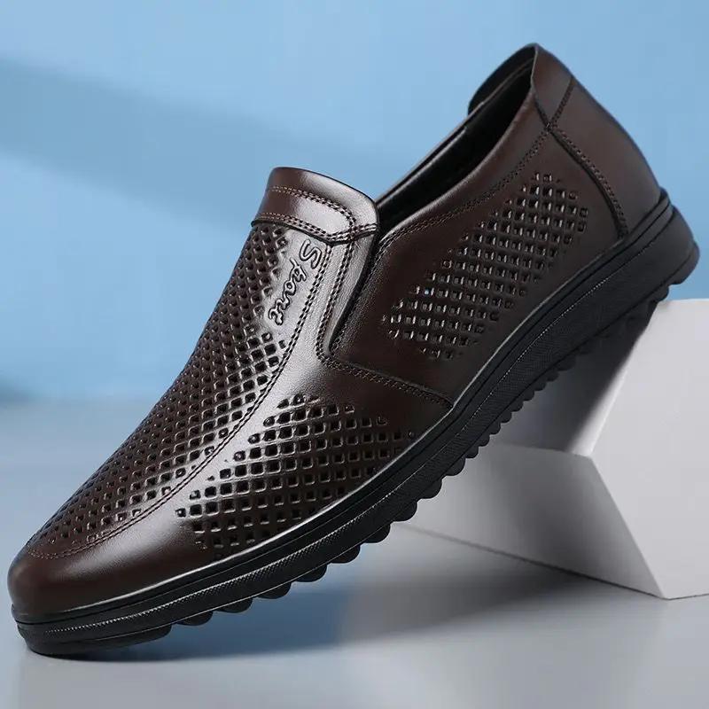 Fashion Office Waterproof Shoes for Men Breathable Luxury 2025 Expensives Daily Use Summer Sale Color New Low Price Pvc H 39 Man Sandals