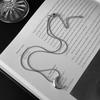 Elegant Silver Crescent Necklace for Women - Light Luxury Niche Clavicle Chain, 2025 Collection.