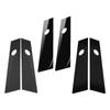 2Pcs Car Window B Pillar Cover Trim Sticker Decoration Exterior Fit for Model 3