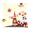 New Christmas Elements Multicolor Digital Printed Pillow Case Sofa Decoration Santa Claus Pillow Case Pillow Case