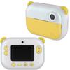 myFirst Camera Insta Wi: 3-in-1 Home Digital Camera, Photo Printer, and Label Printer | Image Editing with Dedicated App | Inkless (Yellow)